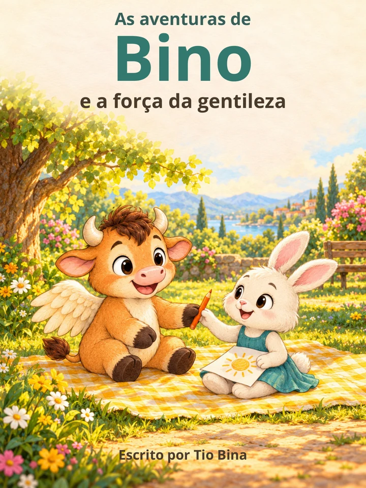 Capa do livro Bino e a força da gentileza, de Tio Bina